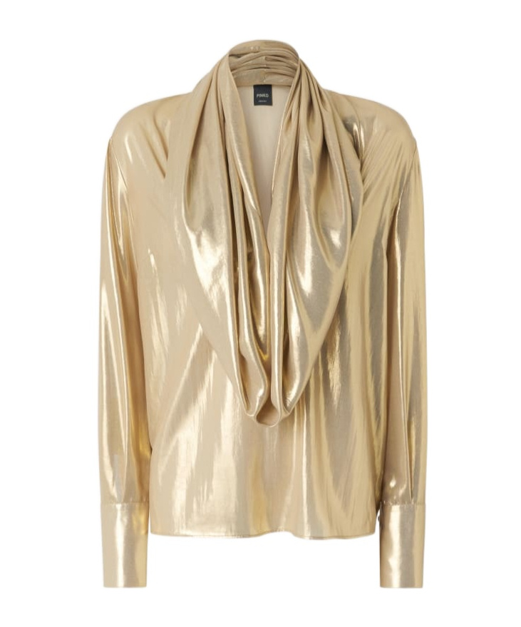 Pinko Walker Blouse In Beige