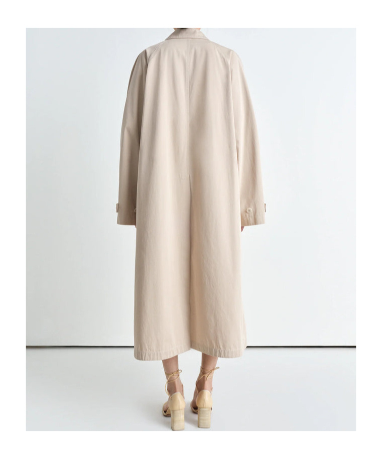 Lemaire Overcoat Compact Cotton Twill