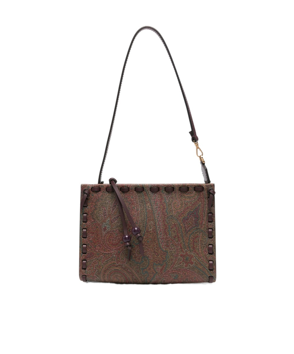 Etro Paisley-printed Zipped Clutch Bag In Multi