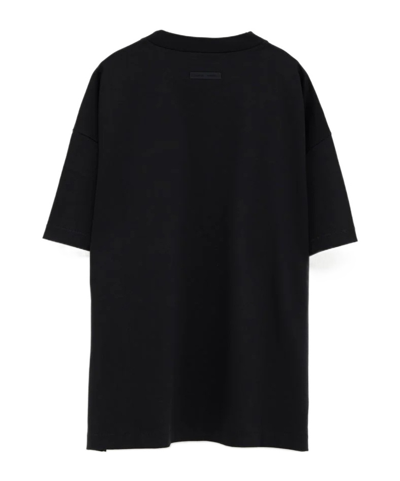 Essentials Crew Neck Logo T-shirt In Black