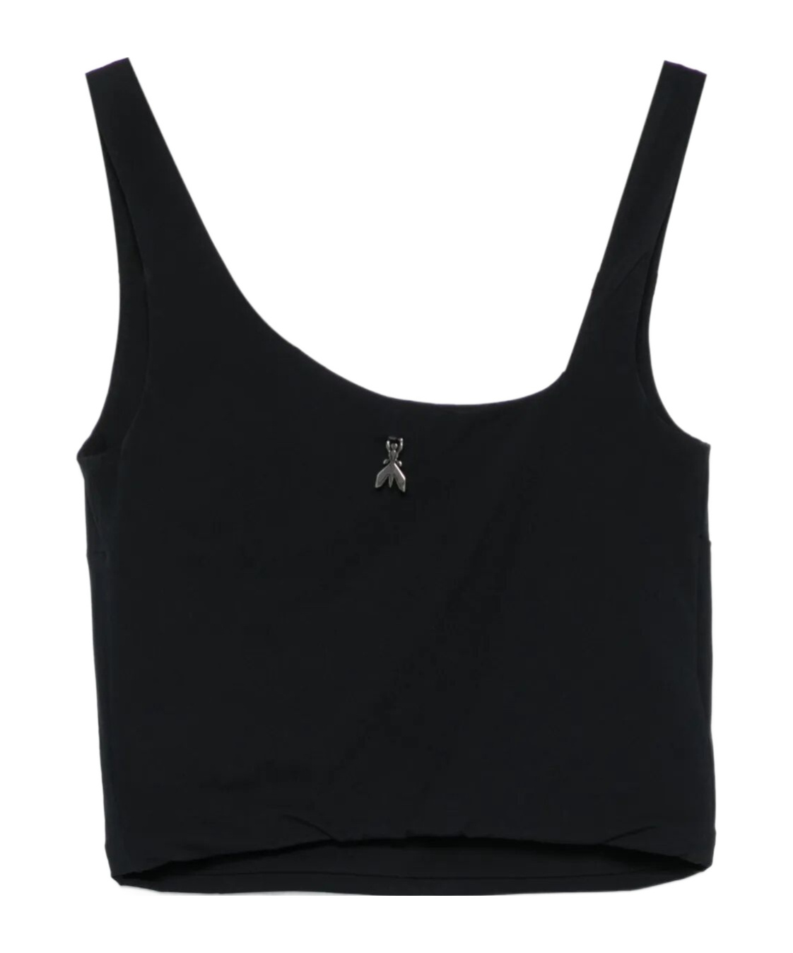 Patrizia Pepe Jersey Tank Top In Black