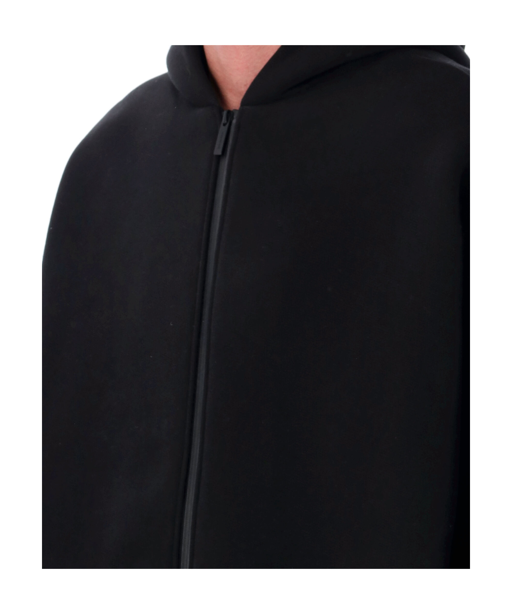 Fear Of God Athletics Half-zip Hoodie In Black