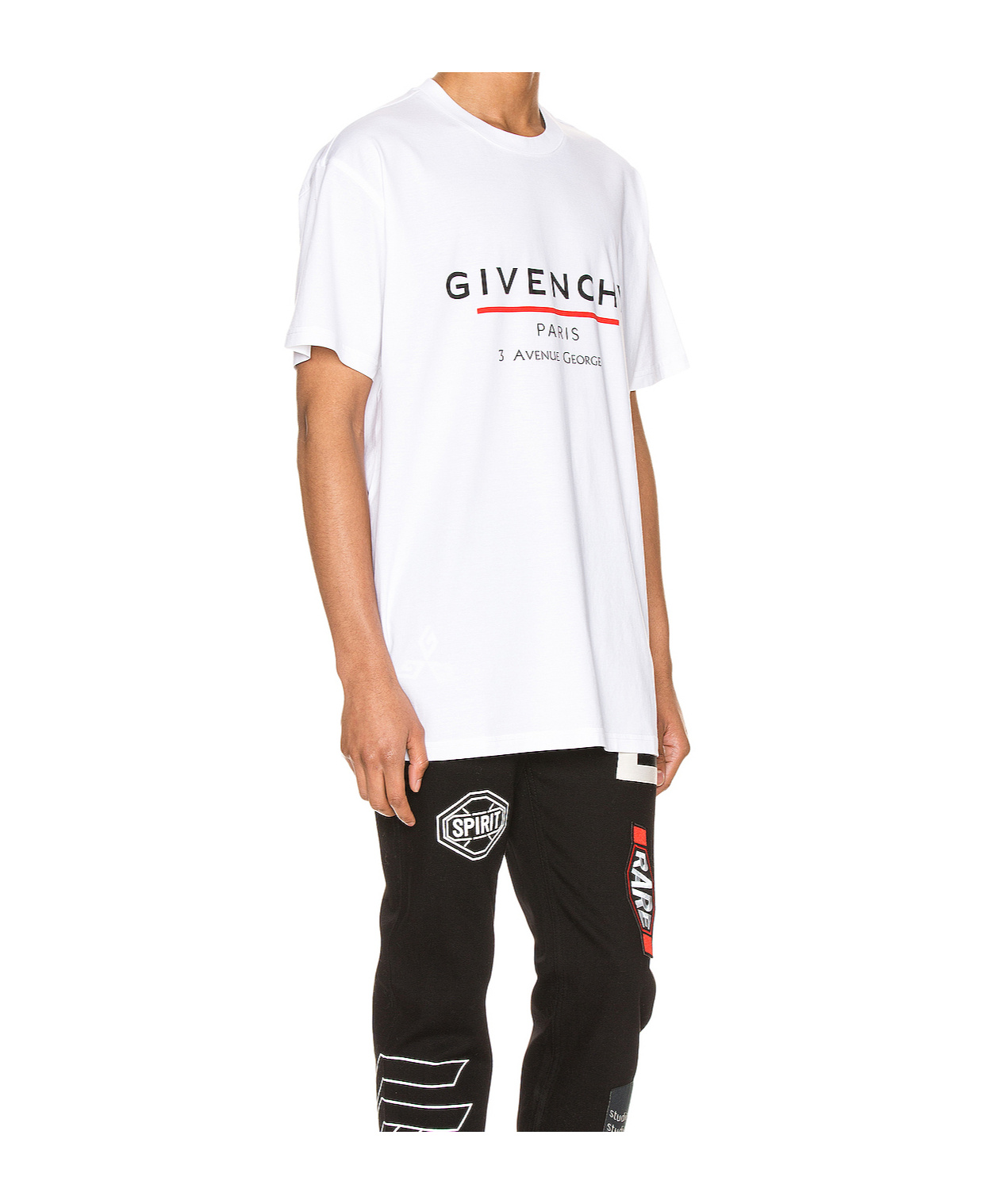 Givenchy Logo Print T-shirt In White