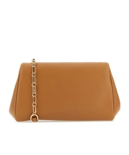 Michael Michael Kors Belle Chained Shoulder Bag In Brown