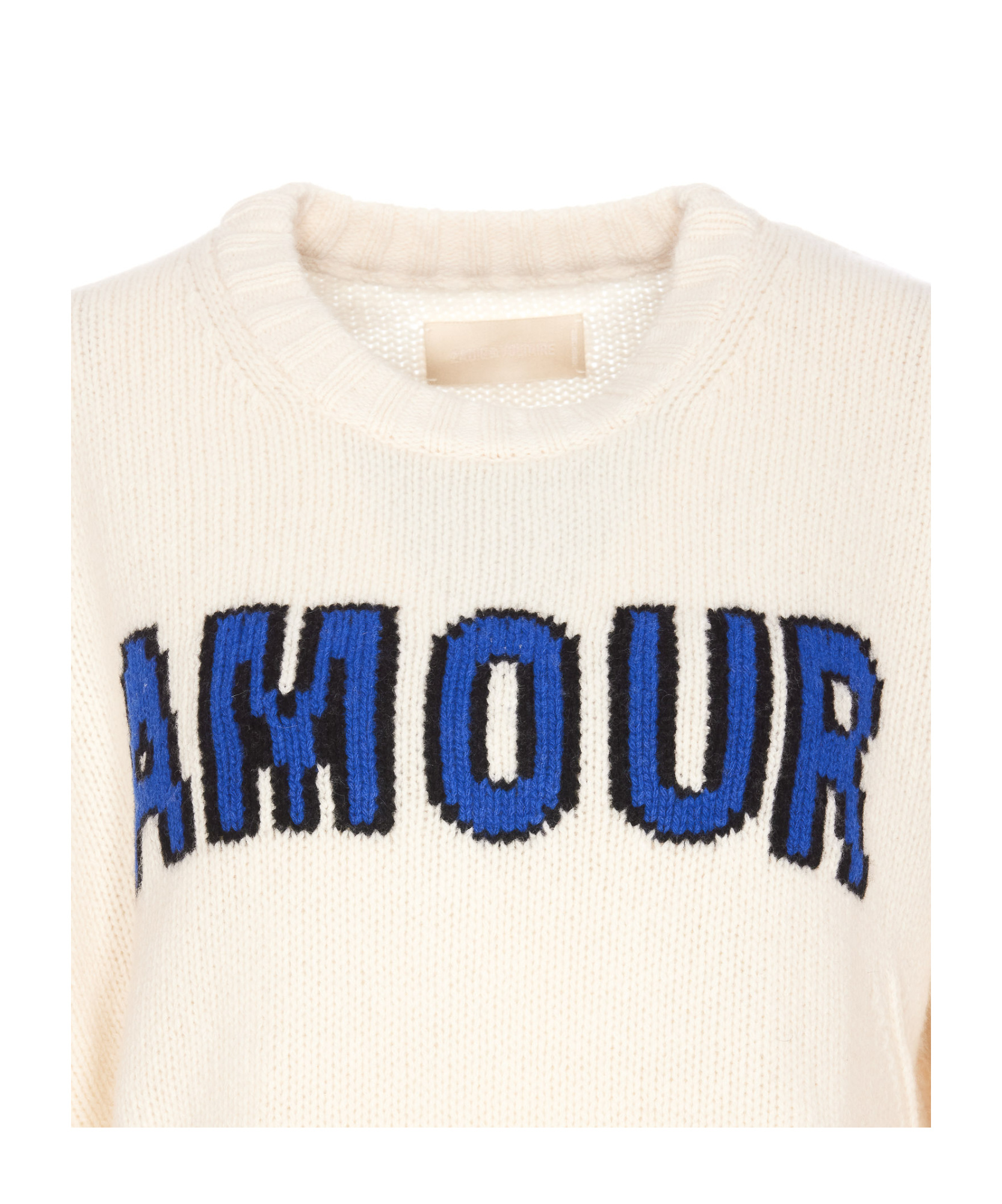 ZADIG & VOLTAIRE MALTA AMOUR WOOL JUMPER