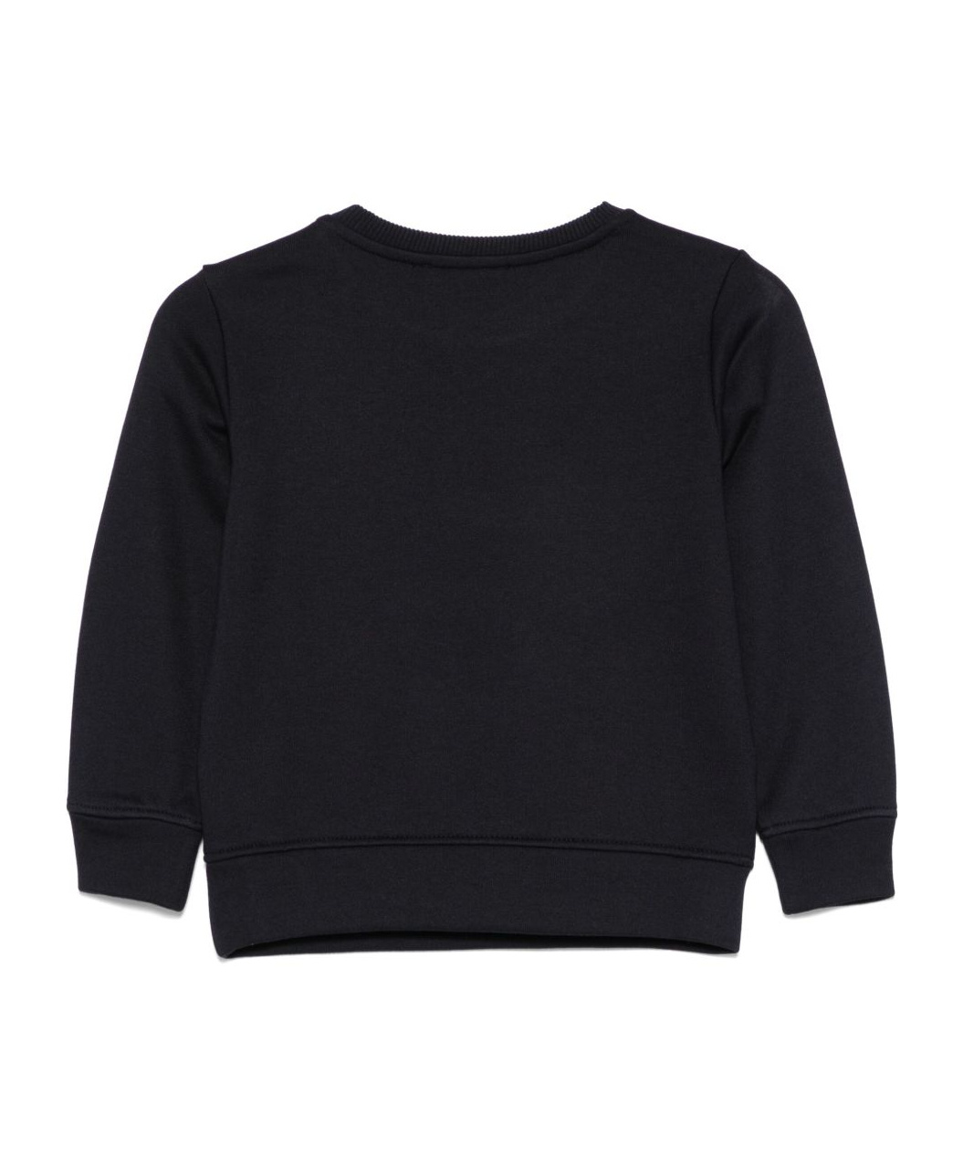 Emporio Armani Long Sleeve Sweatshirt In Black