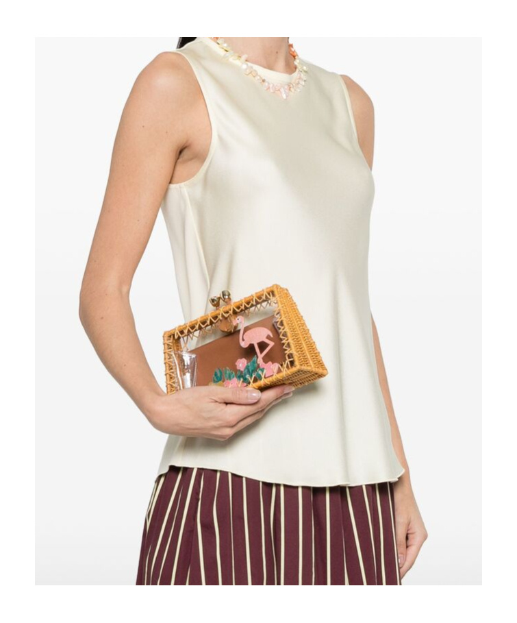 SERPUI TRANSPARENT CLUTCH