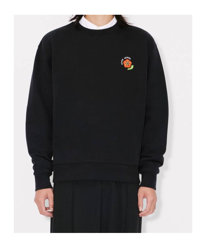 Kenzo Pop Sweater In Merino Wool In Black