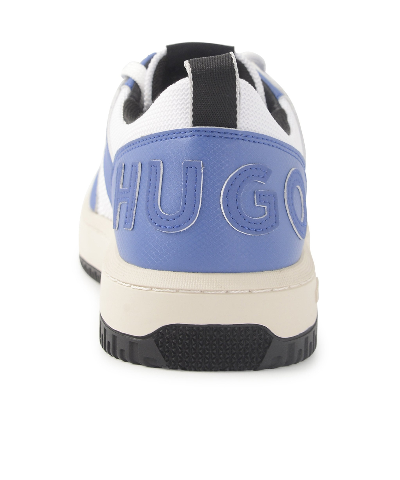 Hugo Boss Hugo Kilian Logo Patch Sneakers In Blue