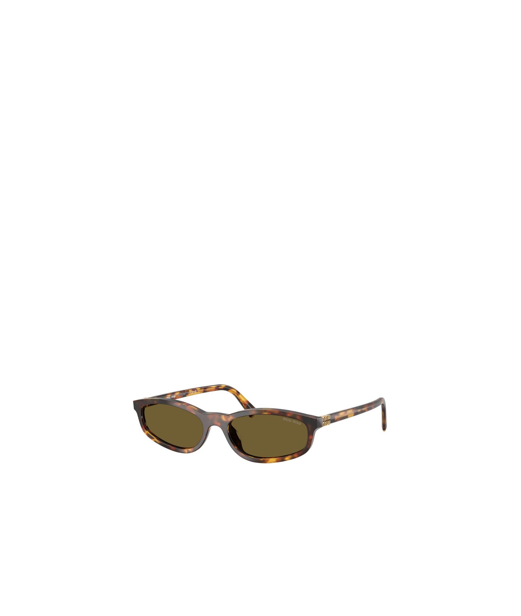 Miu Miu Full Frame Sunglasses In Green