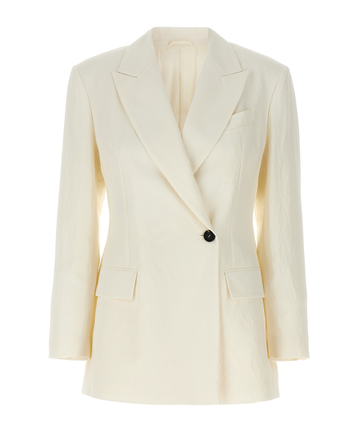 Brunello Cucinelli Tailored Blazer With Double-breasted Design In White