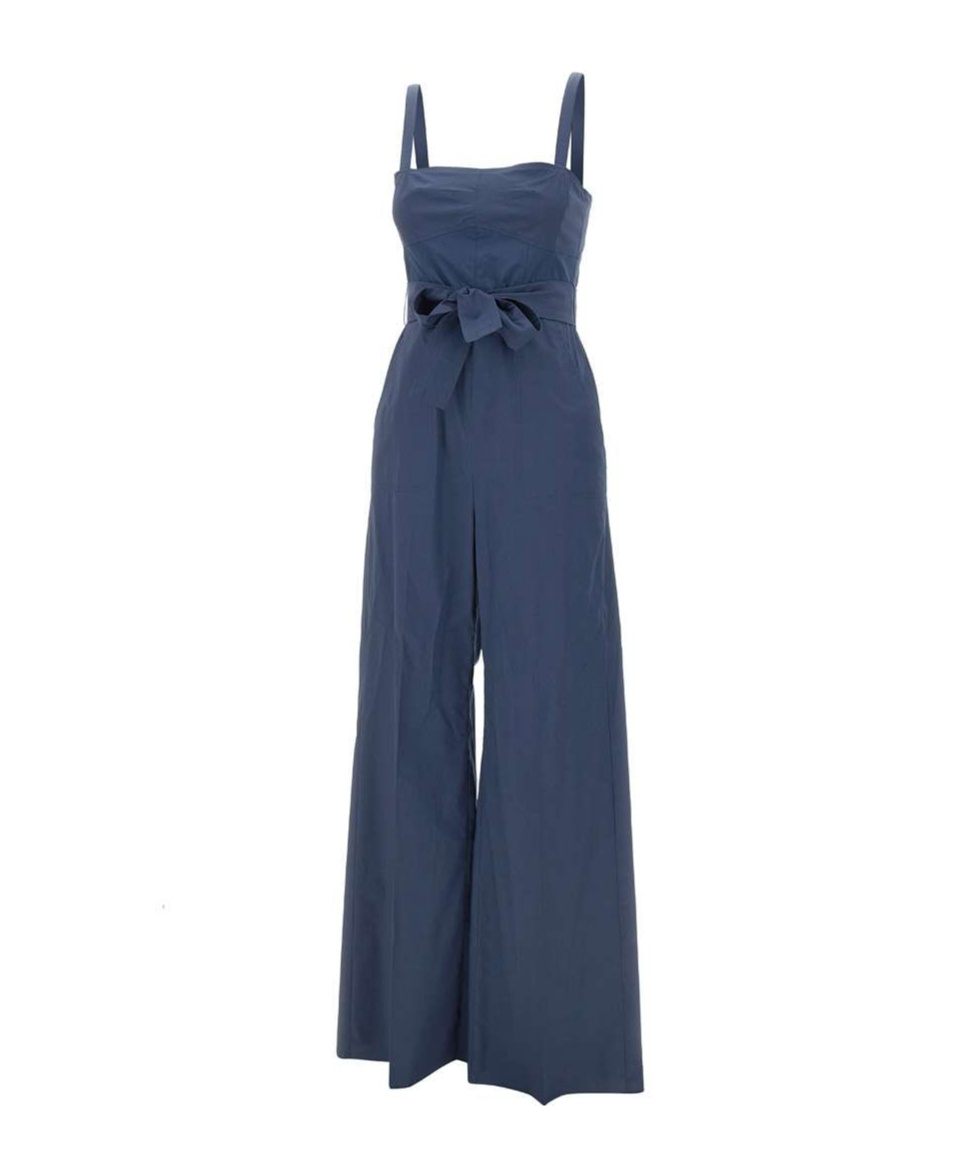 Shop Marella Suspender Jumpsuit In Blue