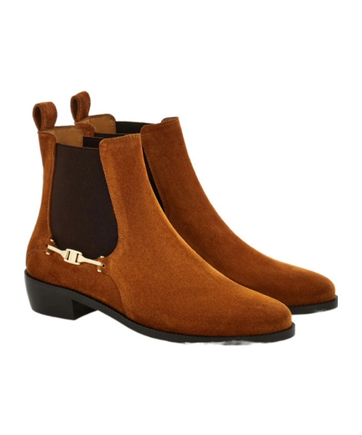 Ferragamo F Buckle Chelsea Boot In Multi
