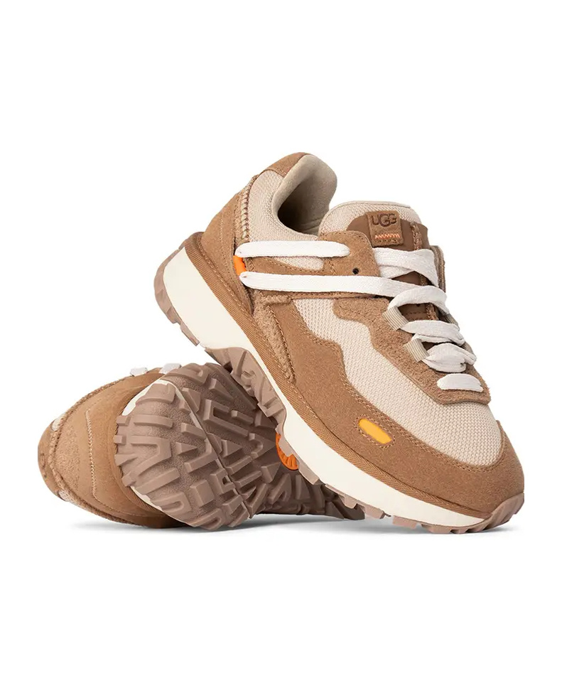 UGG RETROFI SUEDE-PANELLED RUNNING SNEAKERS