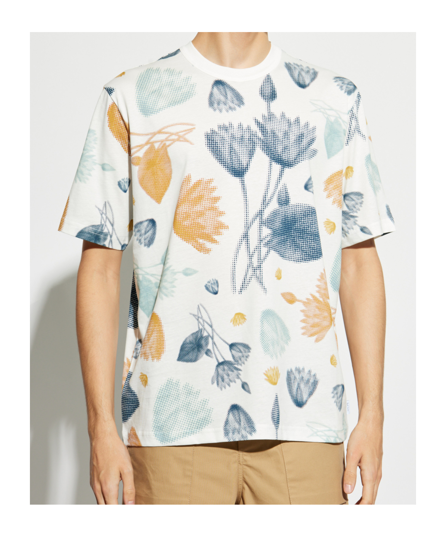 Ps By Paul Smith Ps Paul Smith Printed Cotton T-shirt In White
