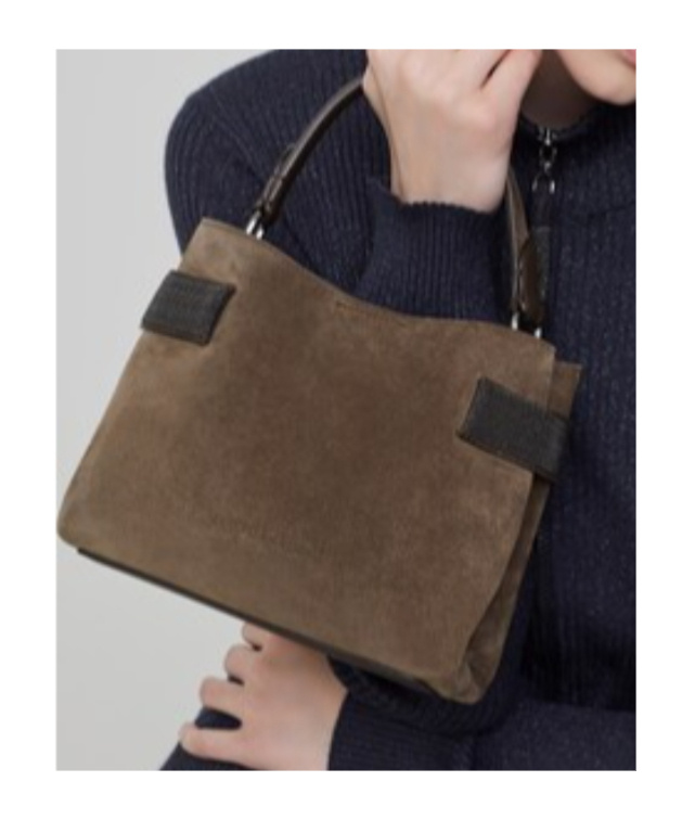 BRUNELLO CUCINELLI SUEDE TOTE BAG 