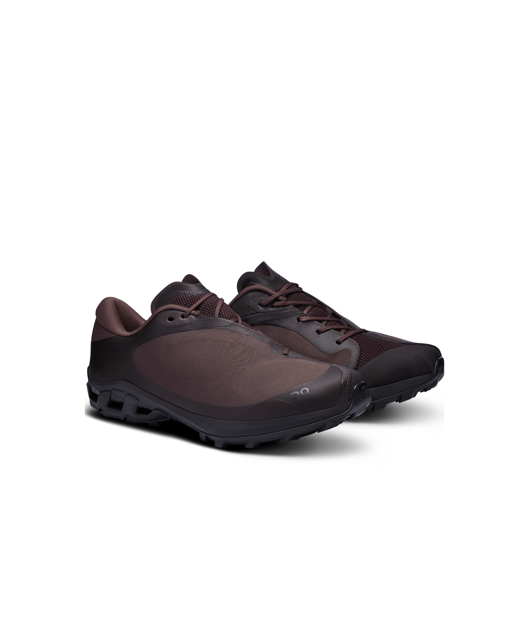 On Running X Paf Cloudventure Peak Sneakers In Cocoa Espresso