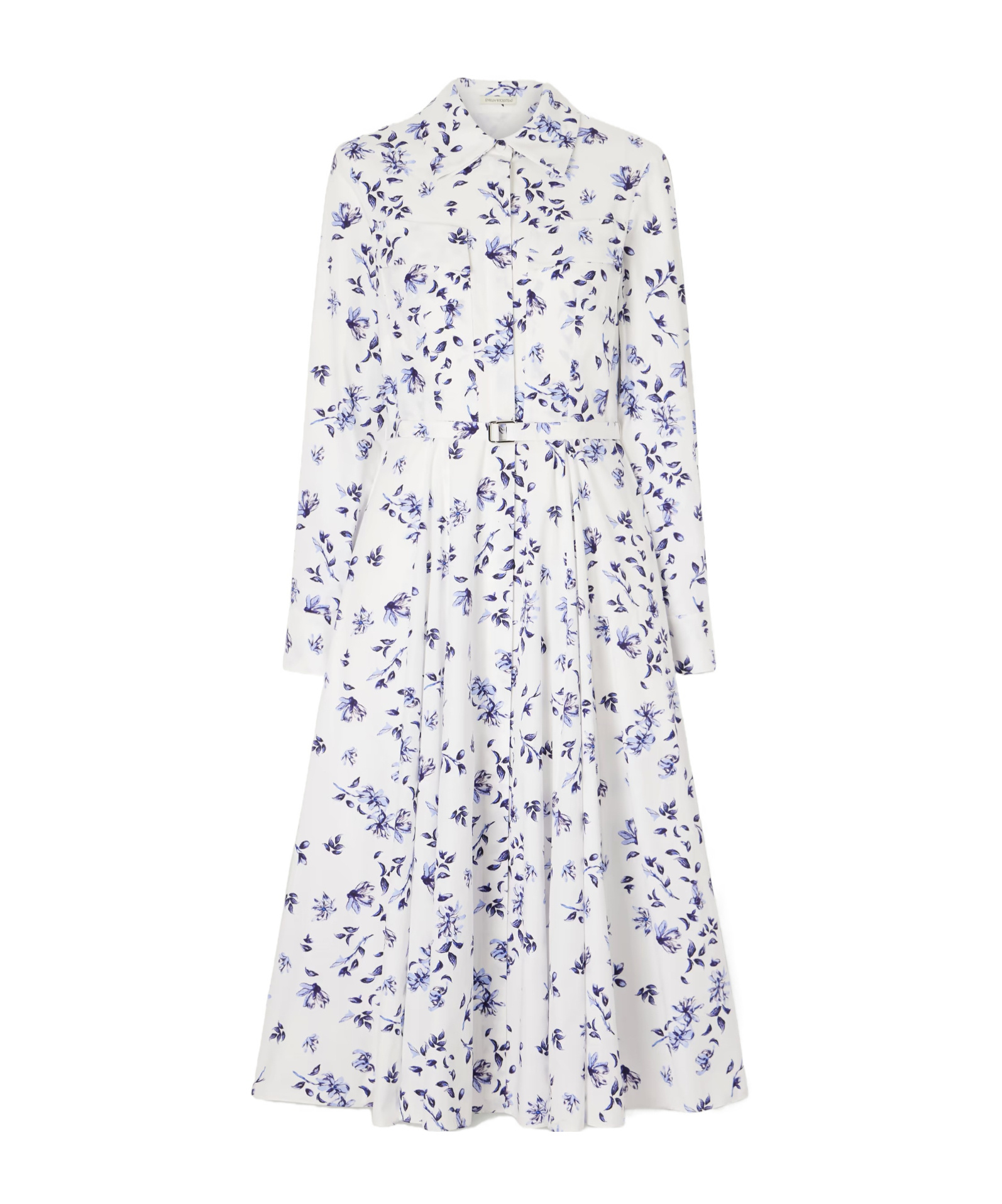 Emilia Wickstead Casual Shirt Dress In White