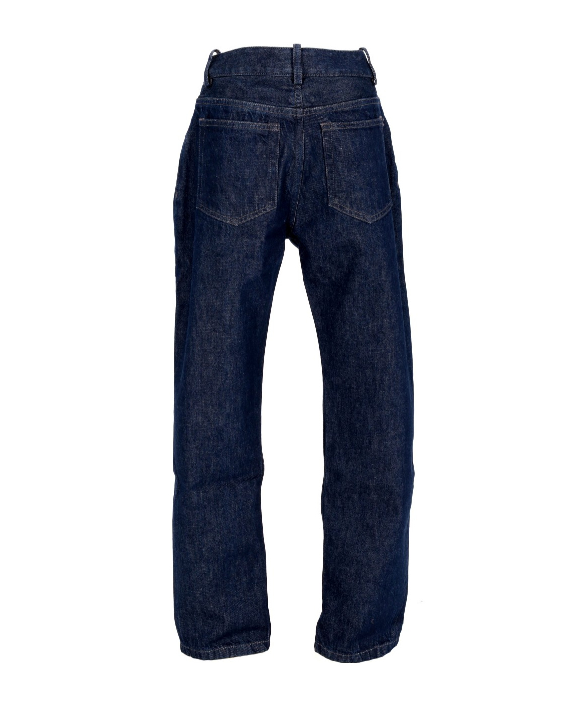 Ann Demeulemeester High-waist Straight-leg Jeans In Black