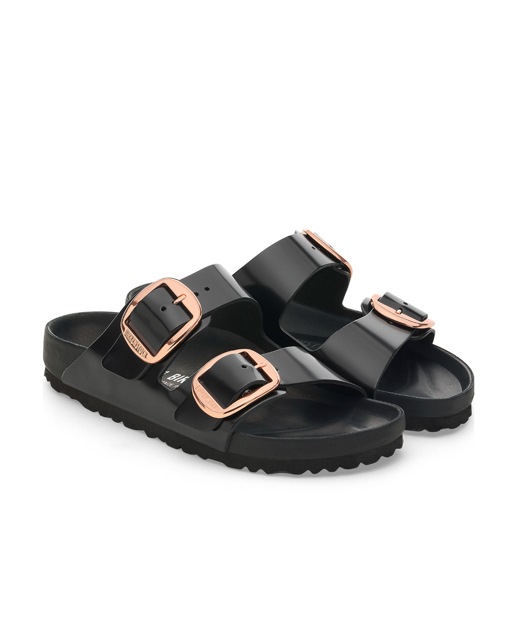 Birkenstock 'arizona Big Buckle Slide In Black