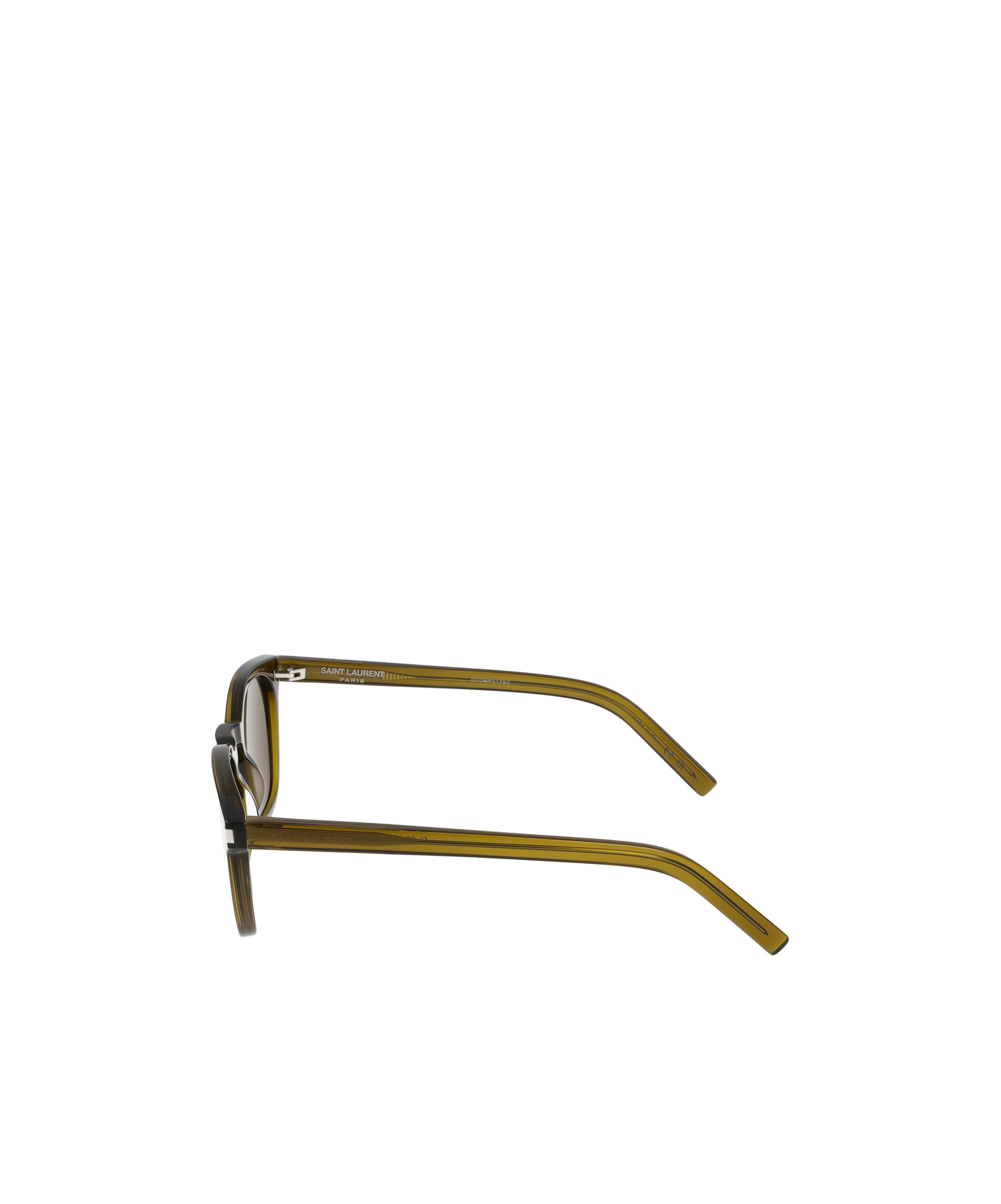 Saint Laurent Eyewear Square Frame Sunglasses In Brown