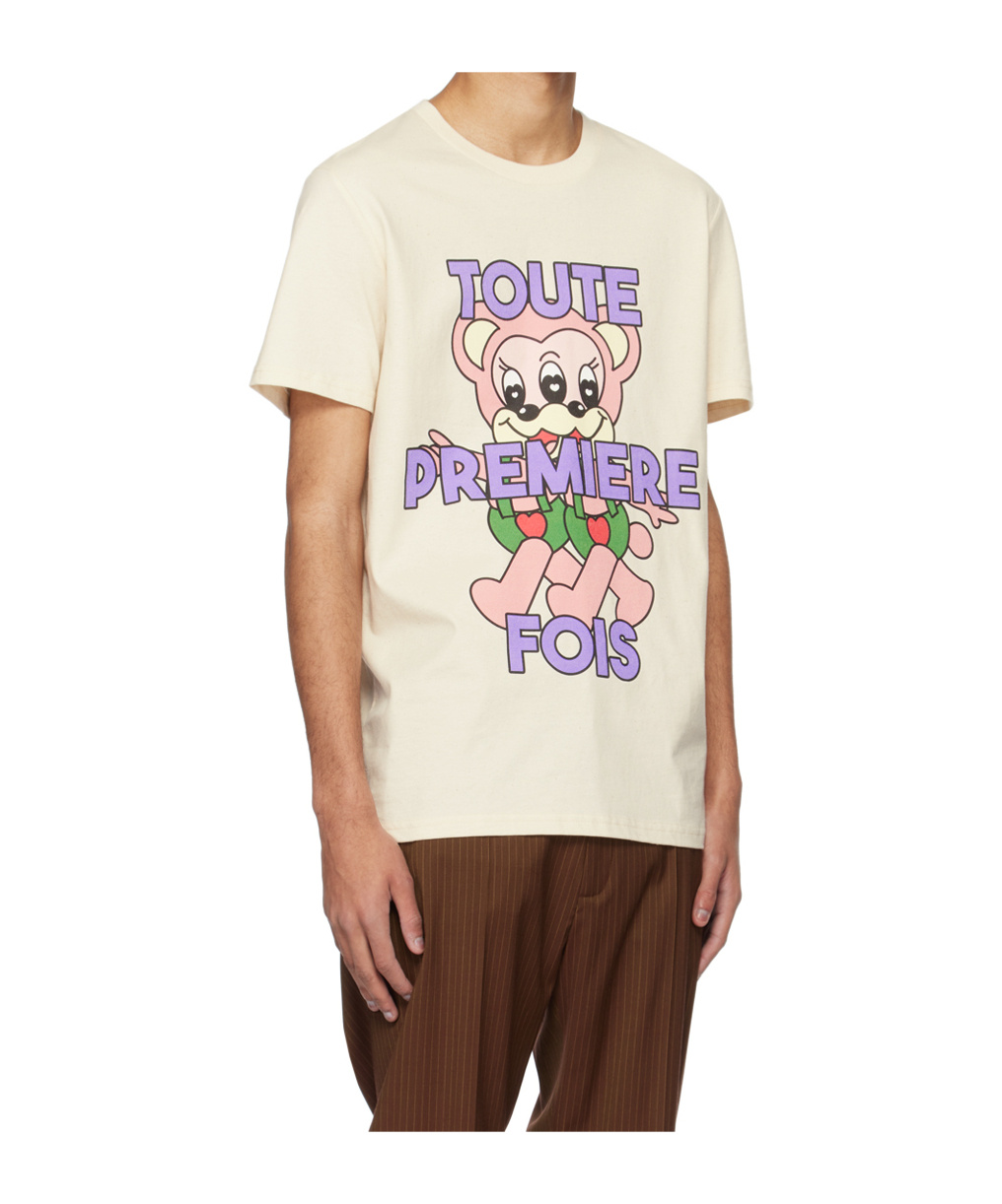 Egonlab Off-white Teddies T-shirt In White