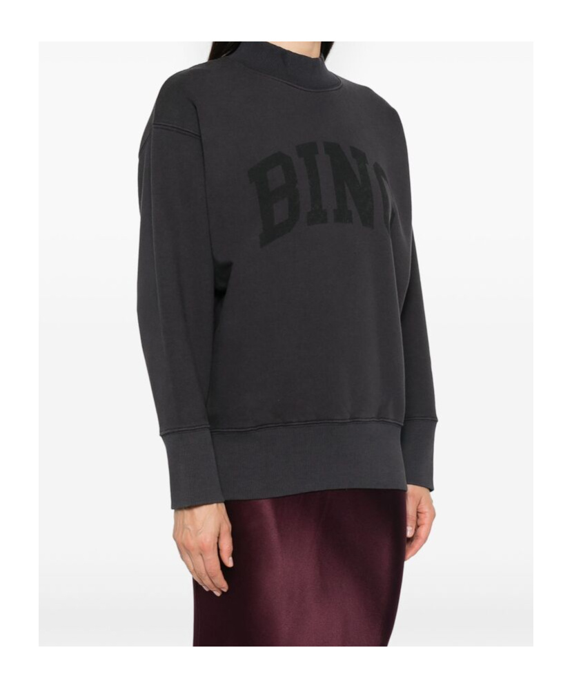 Shop Anine Bing Bradie Sweatshirt In Black