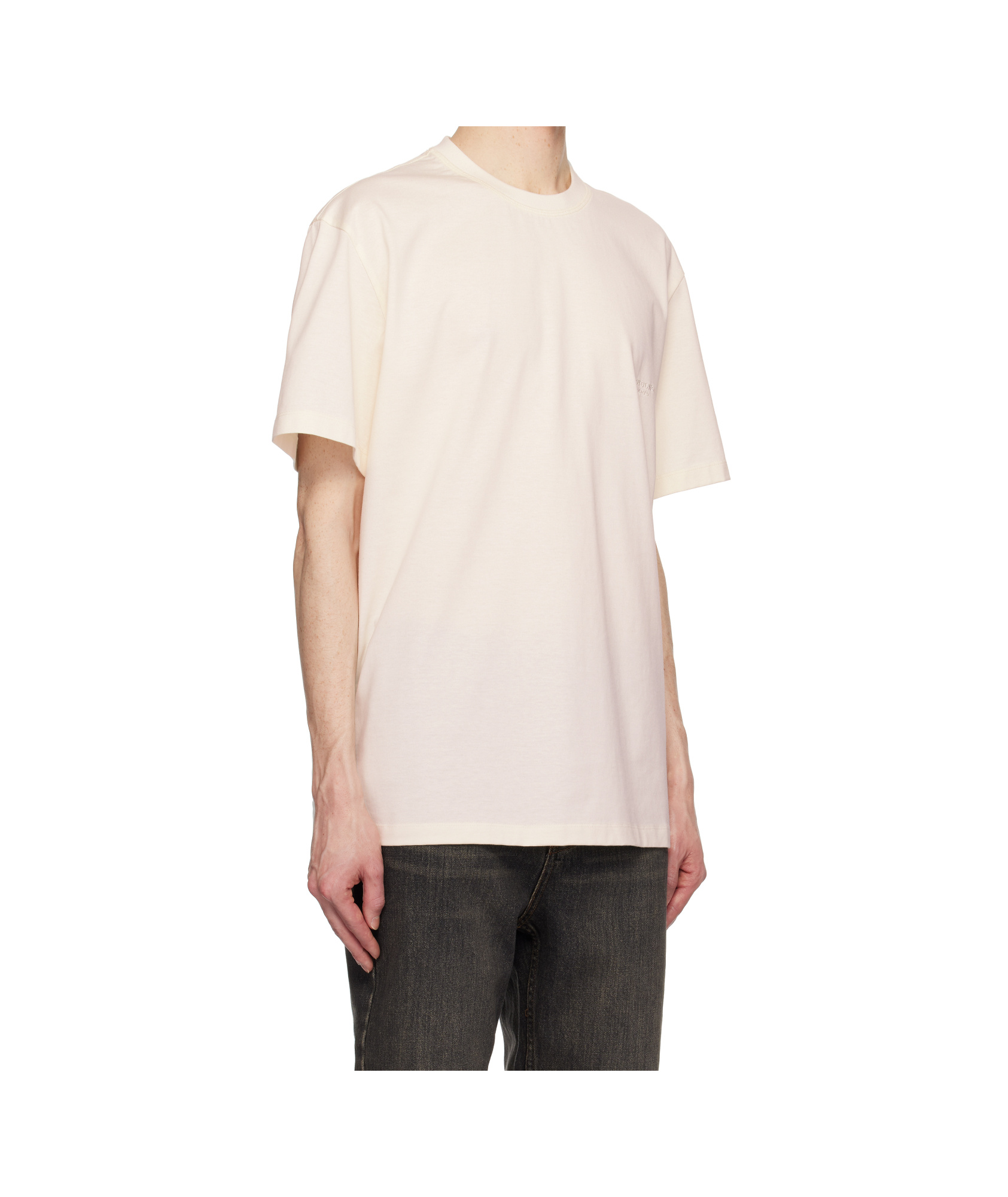 Wooyoungmi Short Sleeve T-shirt In White