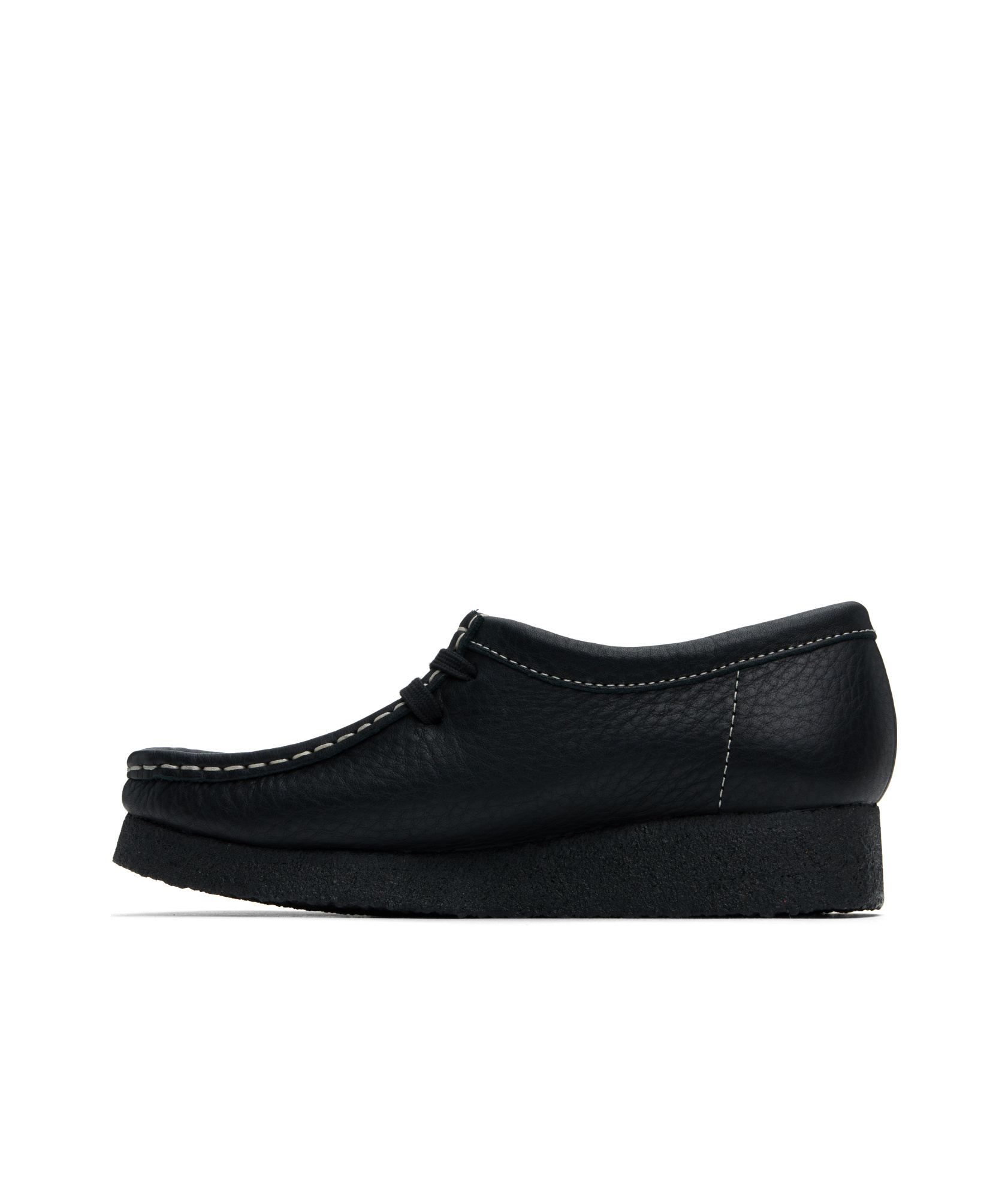 Clarks Wallabee Casual Shoes In Black