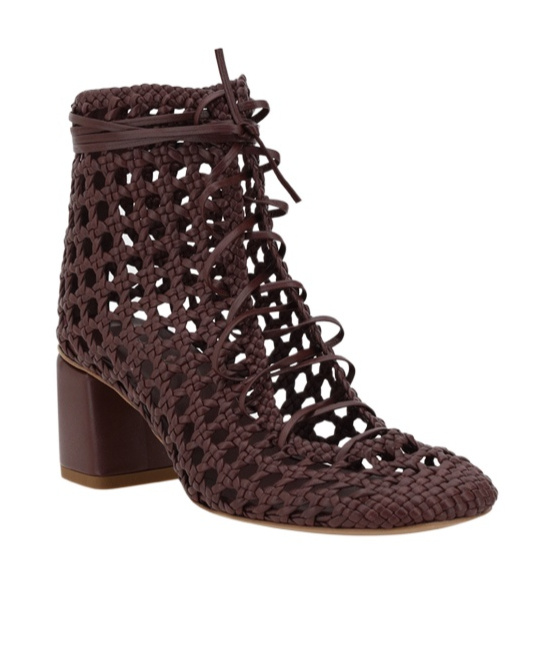 Shop Forte Forte 60mm Chic Boots In Brown