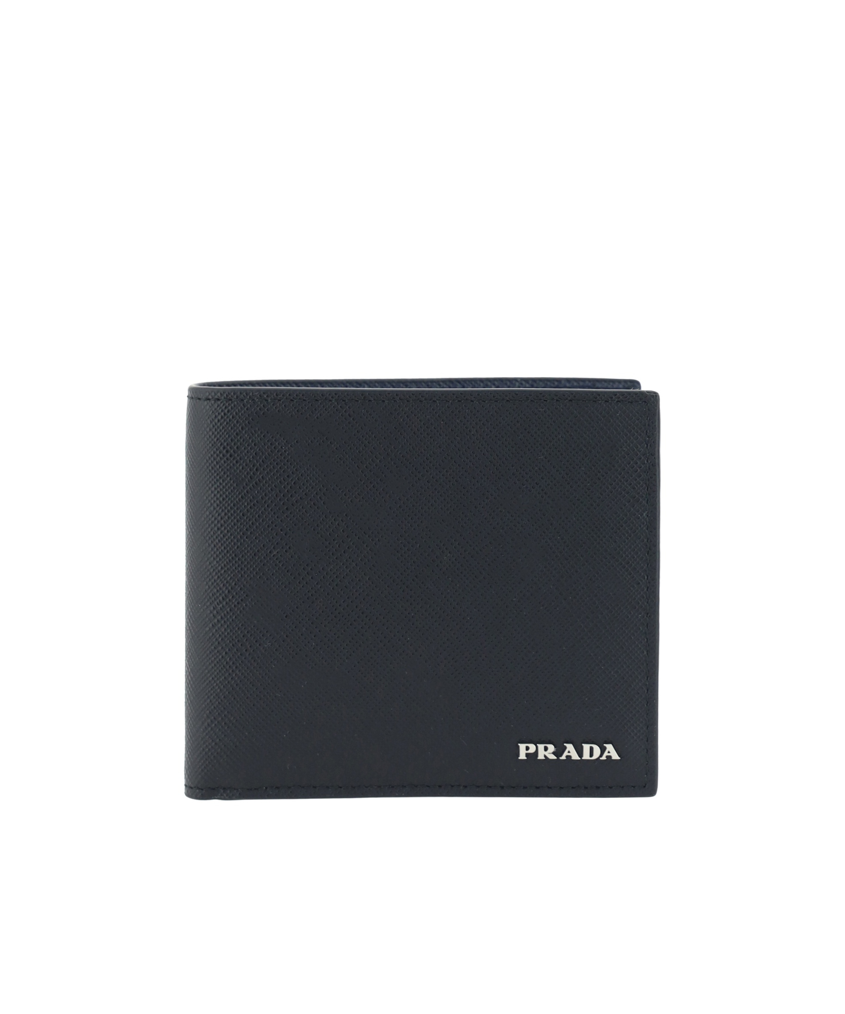 Prada Saffiano Leather Wallet In Black