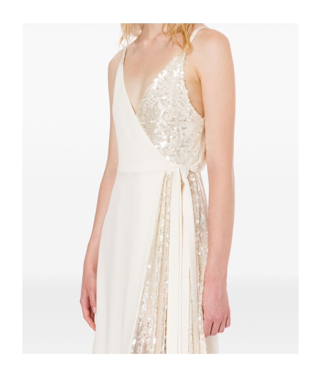Shop Philosophy Di Lorenzo Serafini Glitter Dress In White