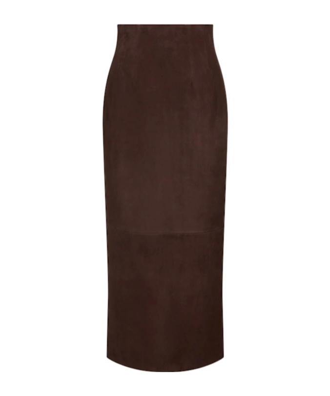 Khaite Split Skirt