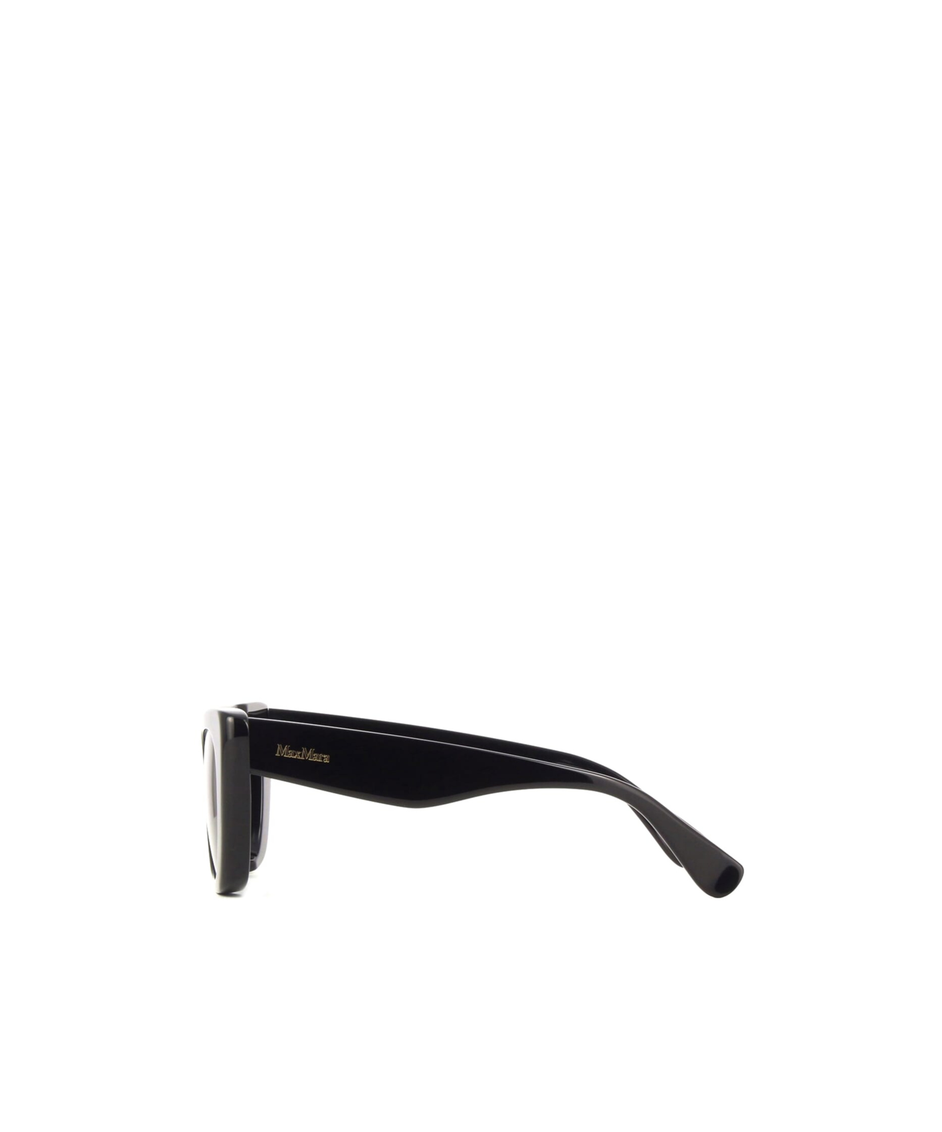 Max Mara Logo Sunglasses In Gray