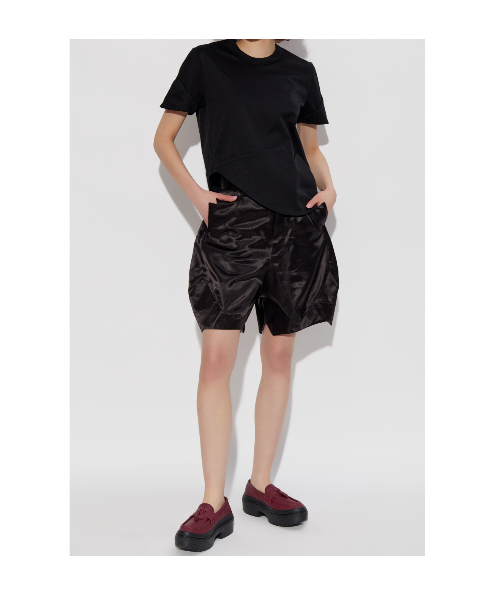 Shop Comme Des Garçons Short Sleeve T-shirt In Black