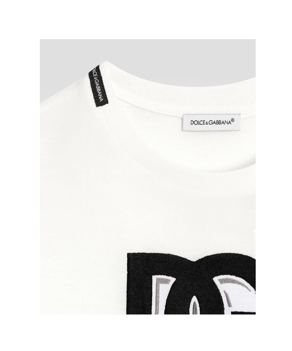 Dolce & Gabbana Logo-print T-shirt In White