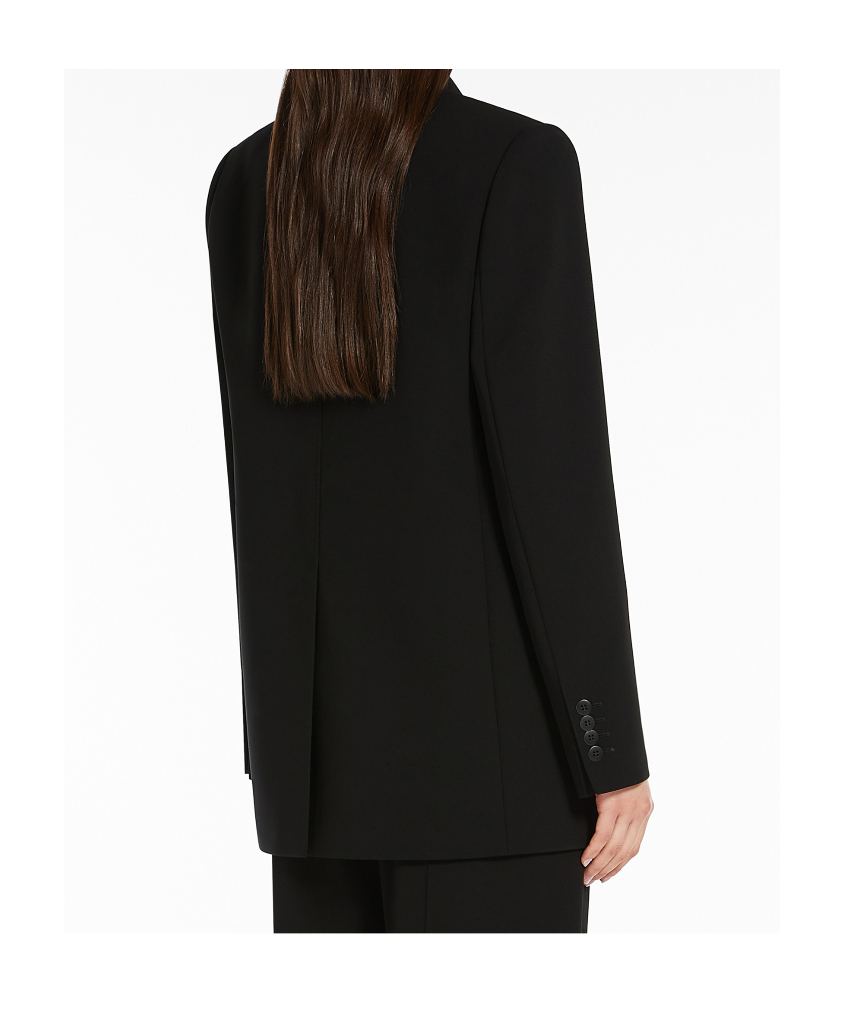 Max Mara Viale Blazer In Black