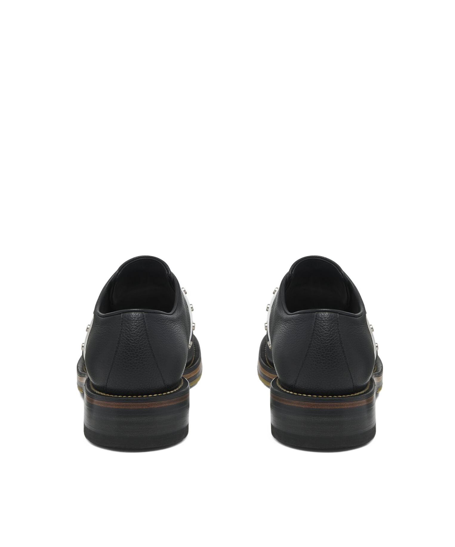 Alexander Mcqueen Men's Maker Shoe In Black/white