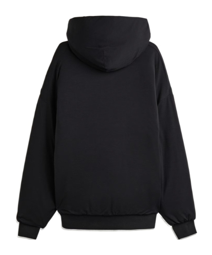 Y-3 Padded Hoodie With Hood And Long Sleeves In Black