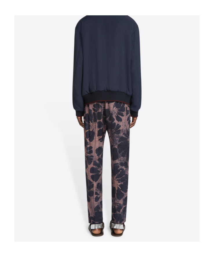 Dries Van Noten Printed Casual Pants In Multi