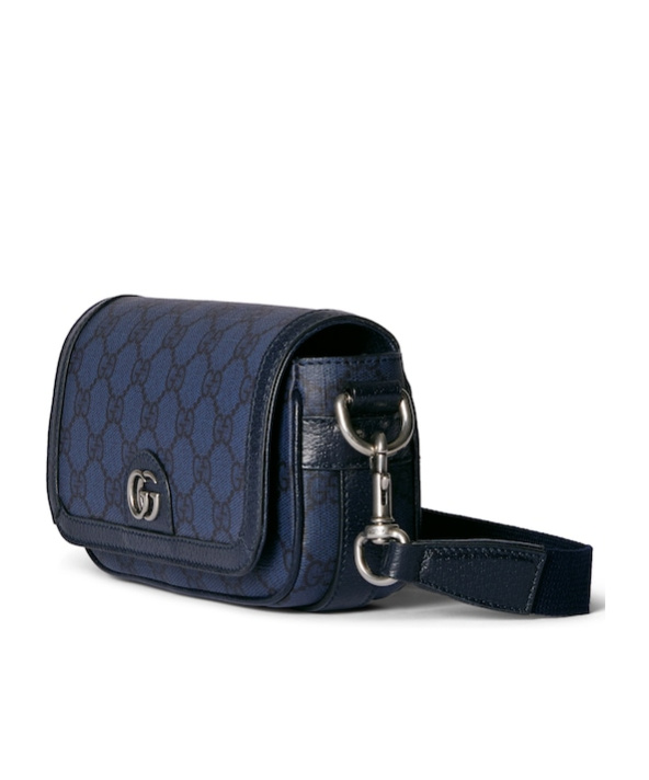 Gucci Ophidia Series Ultra-mini Shoulder Backpack In Black