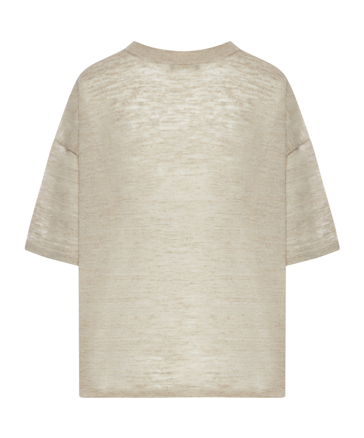 Roberto Collina Crew-neck T-shirt In Nude