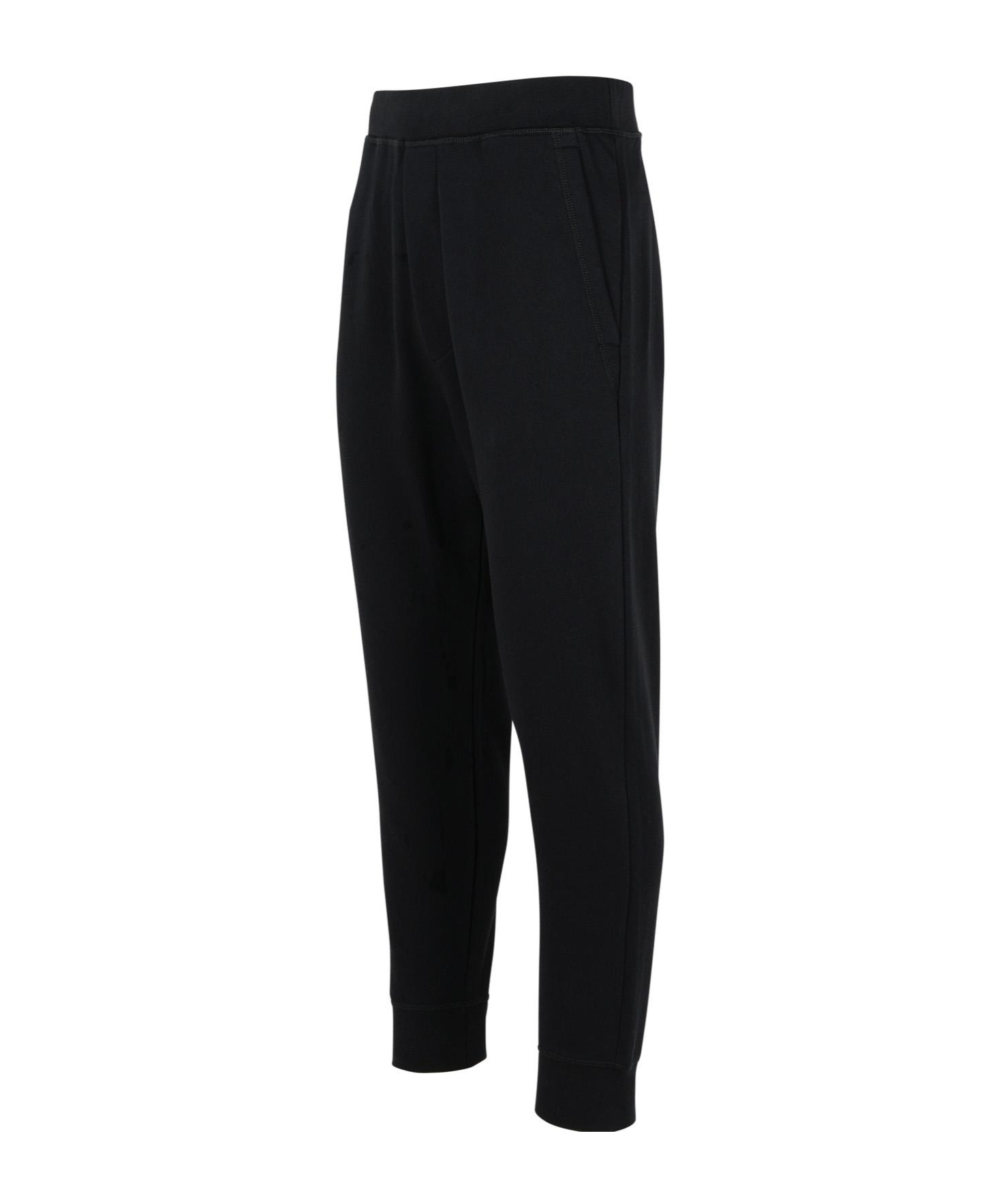 Dsquared2 Logo-print Cotton Joggers In Black