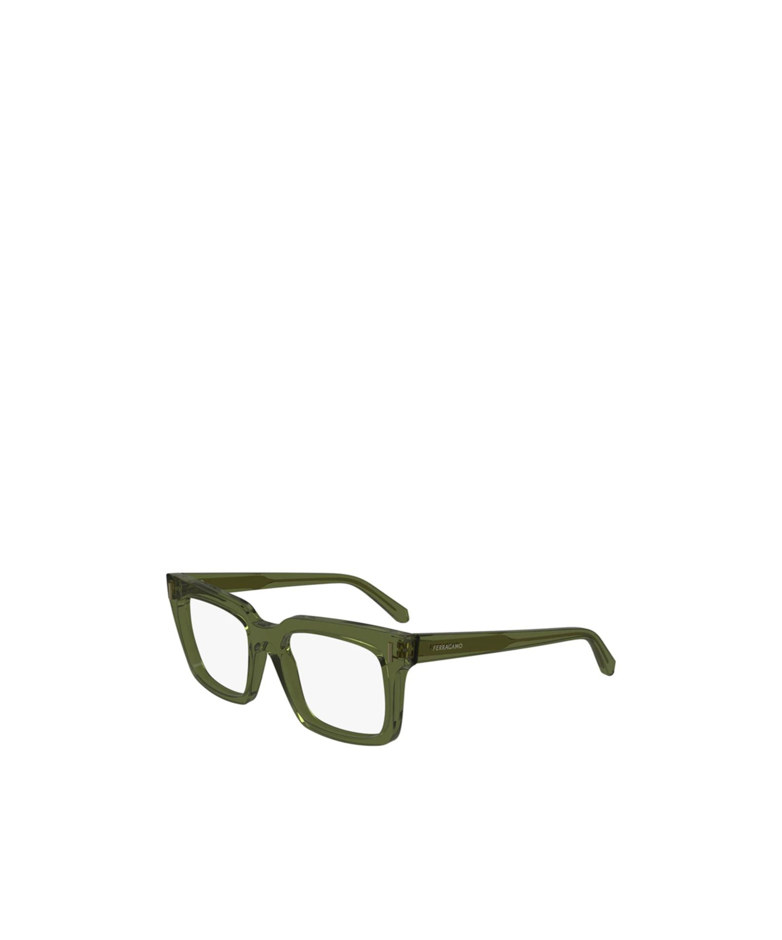 Ferragamo Geometric Flat Mirror In Black
