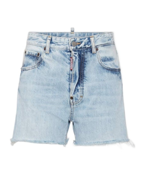 Dsquared2 642 Denim Shorts In Blue