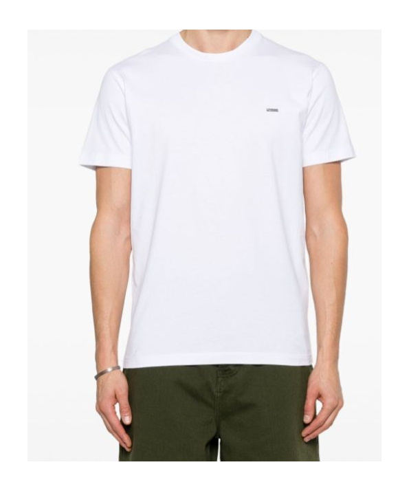 Dsquared2 Logo-plaque T-shirt In White