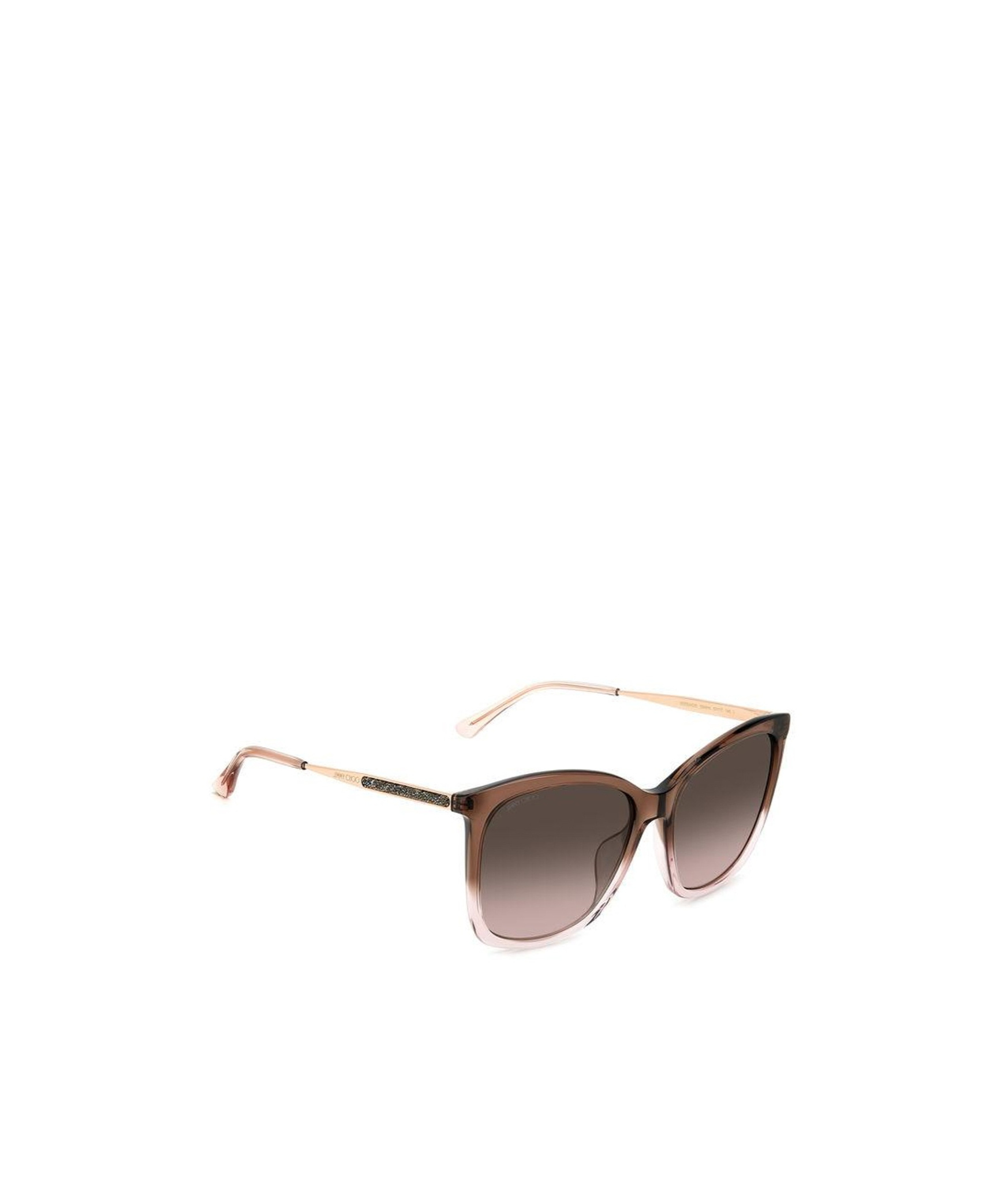 Jimmy Choo Eyewear Square-frame Sunglasses In Brown