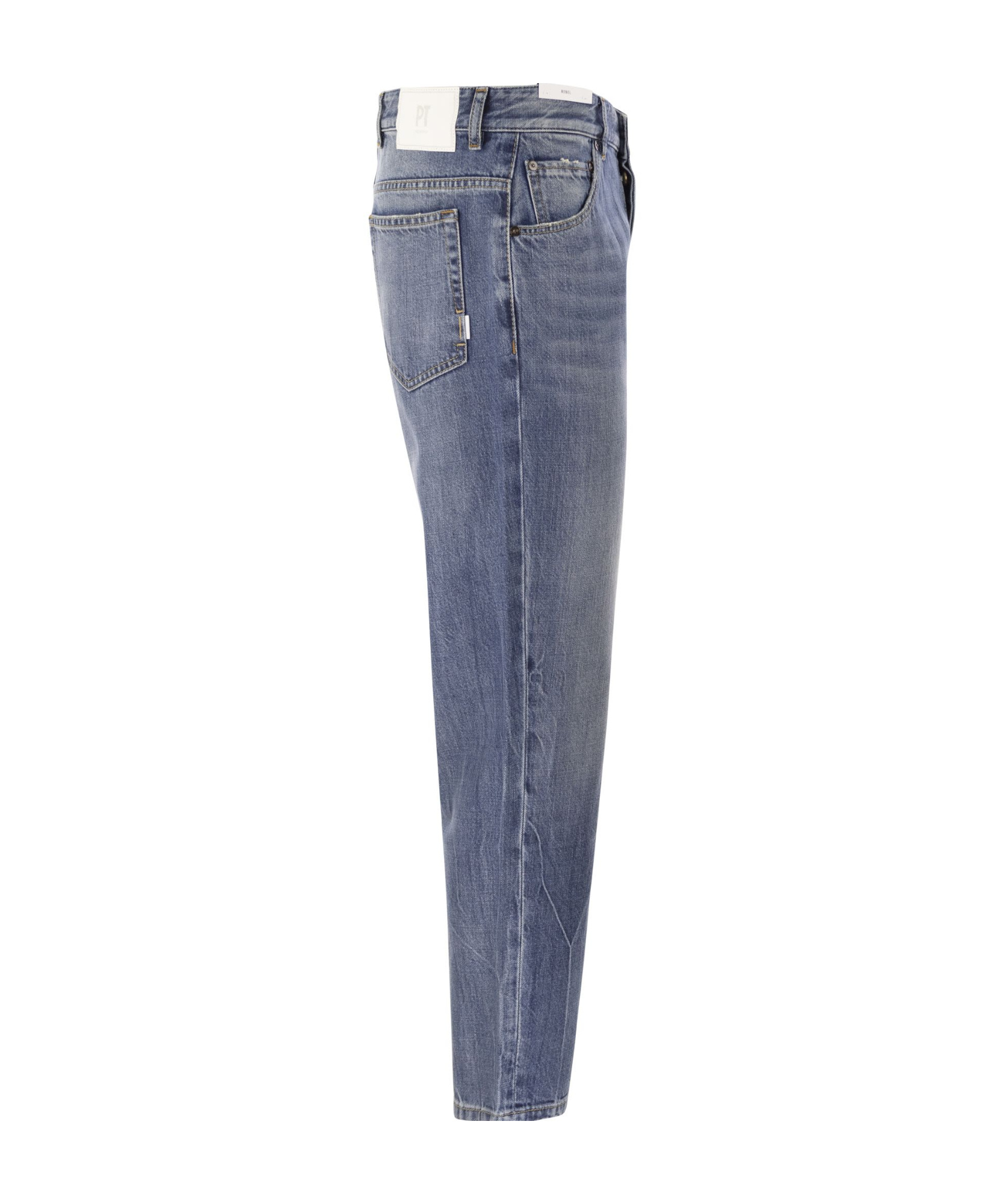 Pt Torino Rebel- Straight-leg Jeans In Gray