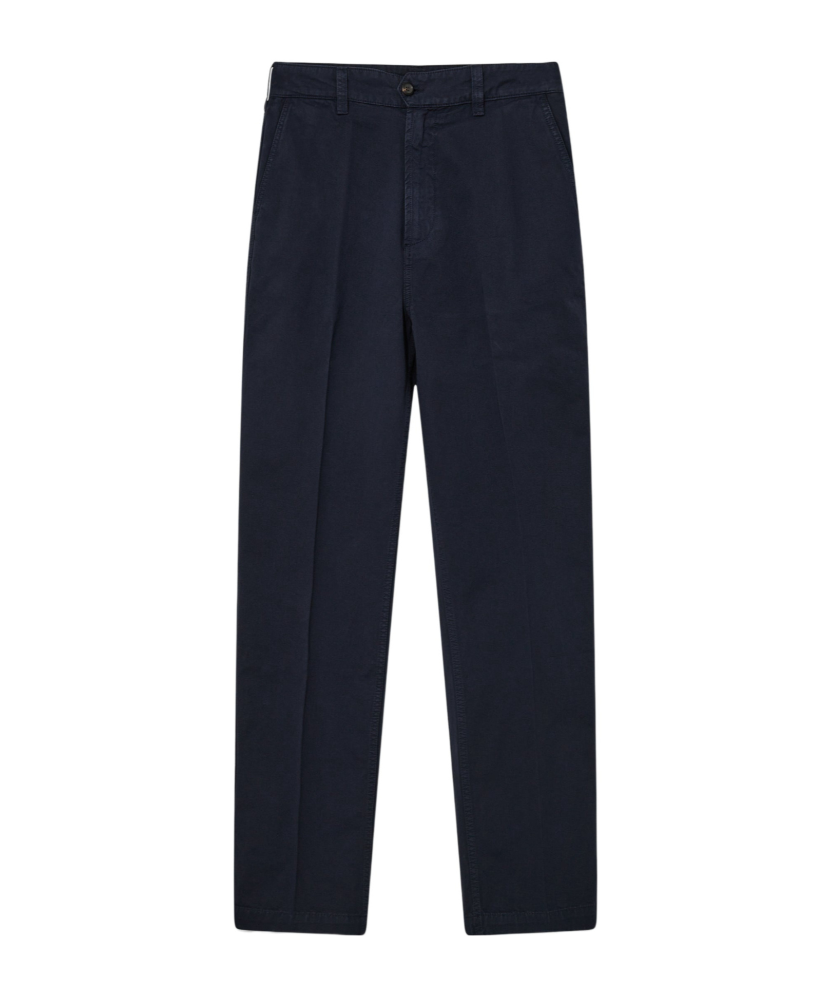 Drake's London Belt Loop Casual Pants In Blue