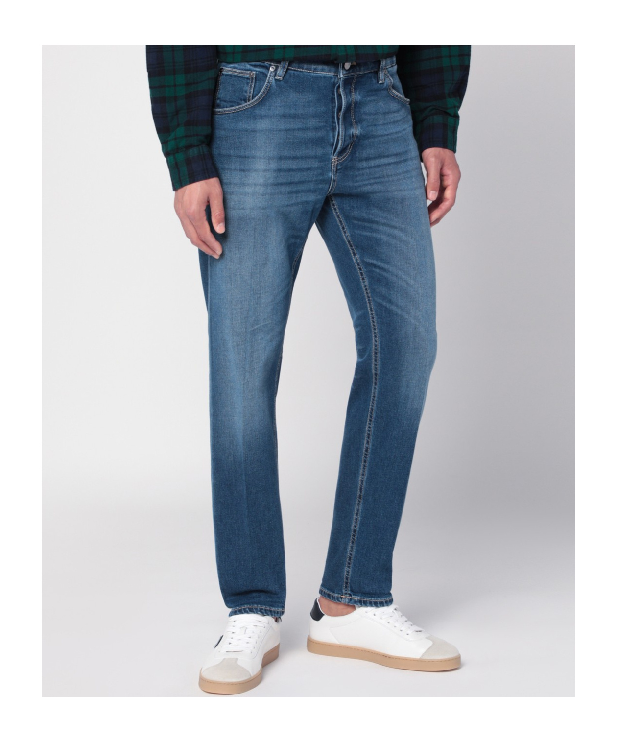 Pt Torino Slim Fit Jeans In Blue